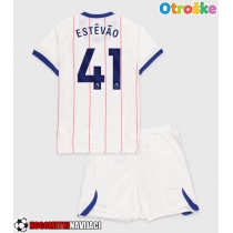 Otroške Nogometnih dresov Chelsea Estevao Willian #41 Tretji 2026-27 Kratki rokavi (+ hlače)